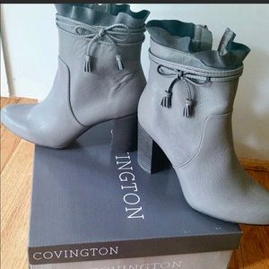 Covington Vegan Leather Ankle boots